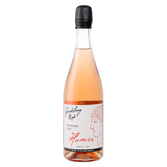 Homer Marlborough Sparkling Rosé 2022 Odyssey Wines Auckland